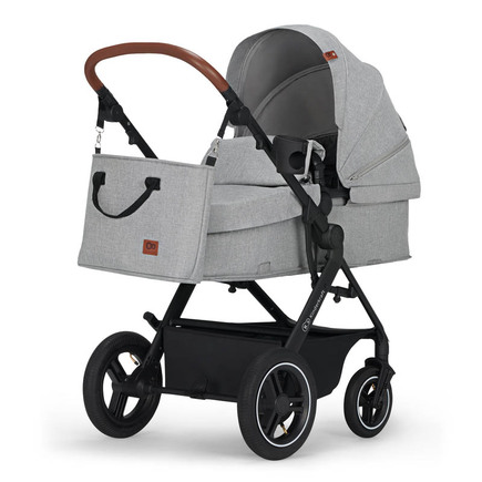 Poussette convertible 3en1 BTOUR Grise claire KINDERKRAFT - 10