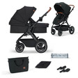 Poussette convertible 3en1 BTOUR Noire KINDERKRAFT - 12