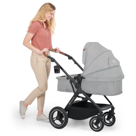 Poussette convertible 3en1 BTOUR Grise claire KINDERKRAFT - 19