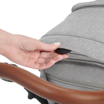Poussette convertible 3en1 BTOUR Grise claire KINDERKRAFT - 15