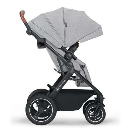 Poussette convertible 3en1 BTOUR Grise claire KINDERKRAFT - 2