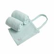 Lot de 2 Draps-Housse rectangles 70x140 AQUA SAUTHON ORIGINAL  - 3