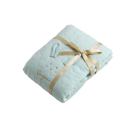 Edredon lit ovale 140x70 AQUA SAUTHON ORIGINAL  - 3