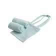Lot de 2 Draps-Housse rectangles AQUA pour berceau 50x90 SAUTHON ORIGINAL  - 2