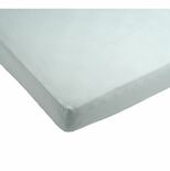 Lot de 2 Draps-Housse rectangles AQUA pour berceau 50x90