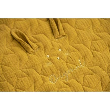 Couvre-lit ovale Original jaune TOPAZE pour berceau  SAUTHON ORIGINAL  - 2