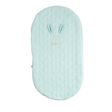 Couvre-lit ovale AQUA pour berceau 50x90 SAUTHON ORIGINAL 