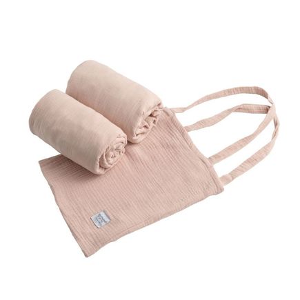 Lot de 2 Draps-Housse rectangles QUARTZ pour lit 140x70 cm SAUTHON ORIGINAL  - 3