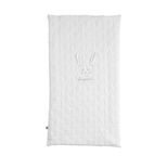 Couvre-lit rectangle Original Blanc CRISTAL pour berceau 50x90
