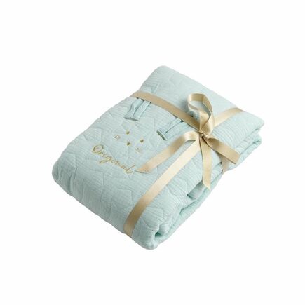 Edredon lit rectangulaire 140x70 AQUA SAUTHON ORIGINAL  - 3
