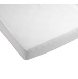 Lot de 2 Draps-Housse rectangles CRISTAL pour berceau 50x90