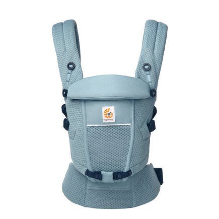 Porte bébé Adapt SoftFlex Mesh Bleu Ardoise ERGOBABY - 5