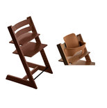 Chaise haute TRIPP TRAPP + BabySet Noyer OFFERT