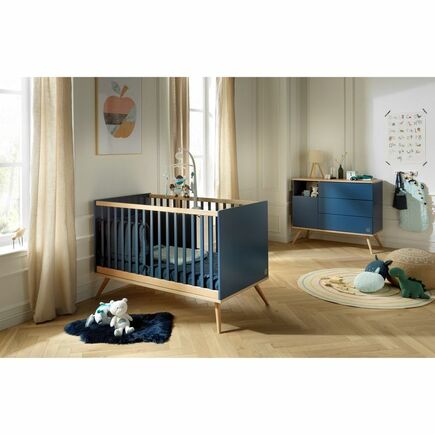 Lit évolutif Little Big Bed 140x70 Bleu Nuit Boréale  SAUTHON ORIGINAL  - 5