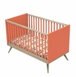 Lit évolutif Little Big Bed 140x70 Corail Boréale 