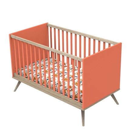Lit évolutif Little Big Bed 140x70 Corail Boréale  SAUTHON ORIGINAL 