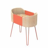 Berceau pied fil corail GALOPIN