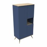 Armoire Bleu Nuit Boréale 