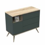 Commode Gris Volcan Boréale 