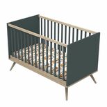 Lit évolutif Little Big Bed 140x70 Gris volcan Boréale 