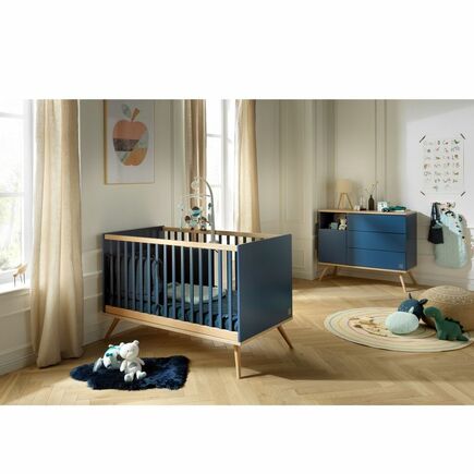 Commode Bleu Nuit Boréale  SAUTHON ORIGINAL  - 2