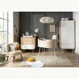 Armoire blanche pieds fil BAMBIN SAUTHON ORIGINAL  - 2
