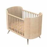 Little big bed bois 140x70 pieds bois GALOPIN