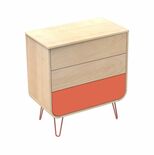 Commode pieds fil Corail BAMBIN