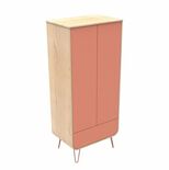 Armoire corail pieds fil GALOPIN