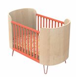 Little big bed 140x70 pieds fil Corail GALOPIN