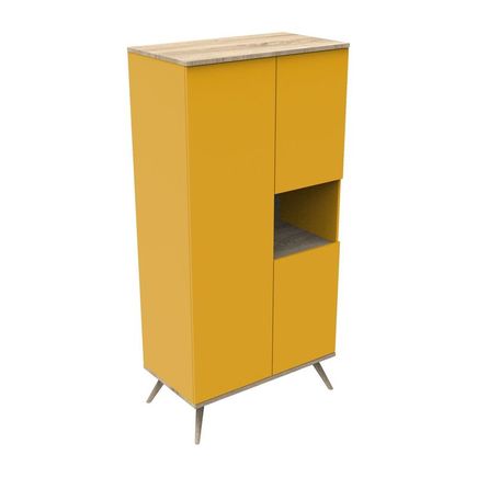 Armoire Jaune Mimosa Boréale  SAUTHON ORIGINAL 