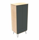 Armoire gris volcan pieds fil GALOPIN