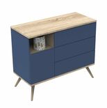 Commode Bleu Nuit Boréale 