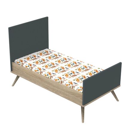 Lit évolutif Little Big Bed 140x70 Gris volcan Boréale  SAUTHON ORIGINAL  - 6