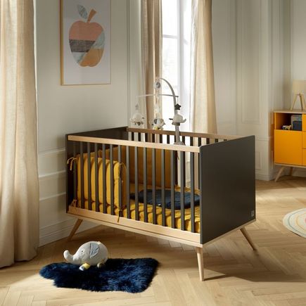 Lit évolutif Little Big Bed 140x70 Gris volcan Boréale  SAUTHON ORIGINAL  - 10