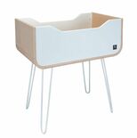 Berceau pieds fil blanc BAMBIN
