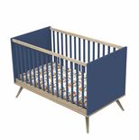 Lit évolutif Little Big Bed 140x70 Bleu Nuit Boréale 