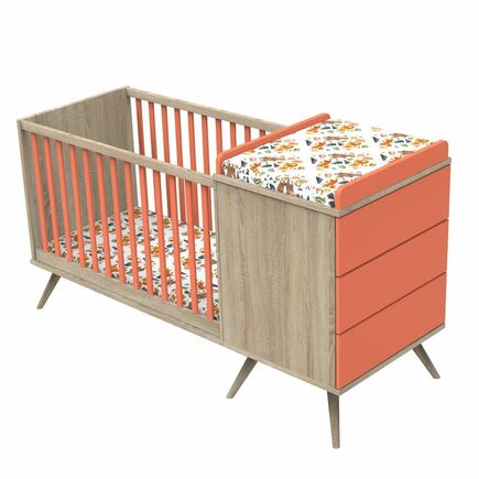 Lit combiné évolutif 120x60 Corail Boréale  SAUTHON ORIGINAL 