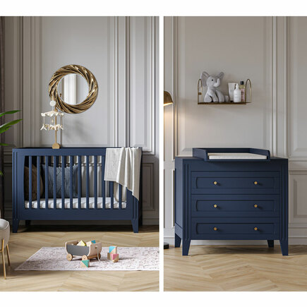 Chambre DUO Lit 70x140 Commode MILENNE by Vox Indigo VOX