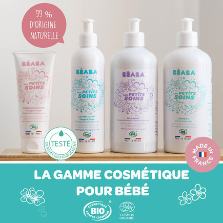 Lait nettoyant visage et corps à l'huile d'amande douce bio 250ml BEABA - 8