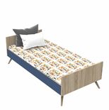 Lit Junior 190x90 Boréale Bleu nuit