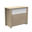 Commode 3 tiroirs ANTONIN Bois Blanc SAUTHON