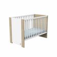 Lit bébé 60x120 ANTONIN Bois Blanc SAUTHON