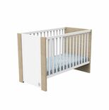 Lit bébé 60x120 ANTONIN Bois Blanc