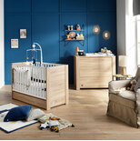 Chambre DUO Lit 60x120 Commode ANTONIN Bois Plan à langer OFFERT