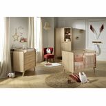 Chambre Trio Lit 60x120 Commode Armoire Arty Plan à langer OFFERT