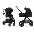 Poussette Everyday 2en1 Noire KINDERKRAFT