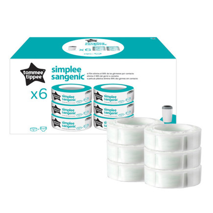 Recharges poubelle SIMPLEE x6 TOMMEETIPPEE