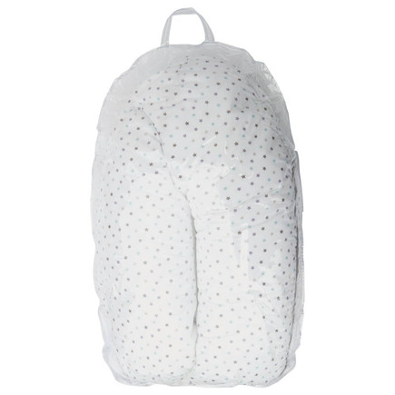 Coussin de maternité polyester coton blanc/étoiles CANDIDE - 3