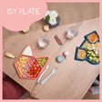 Assiette silicone compartimentée ISY PLATE renard terracotta BABYMOOV - 3